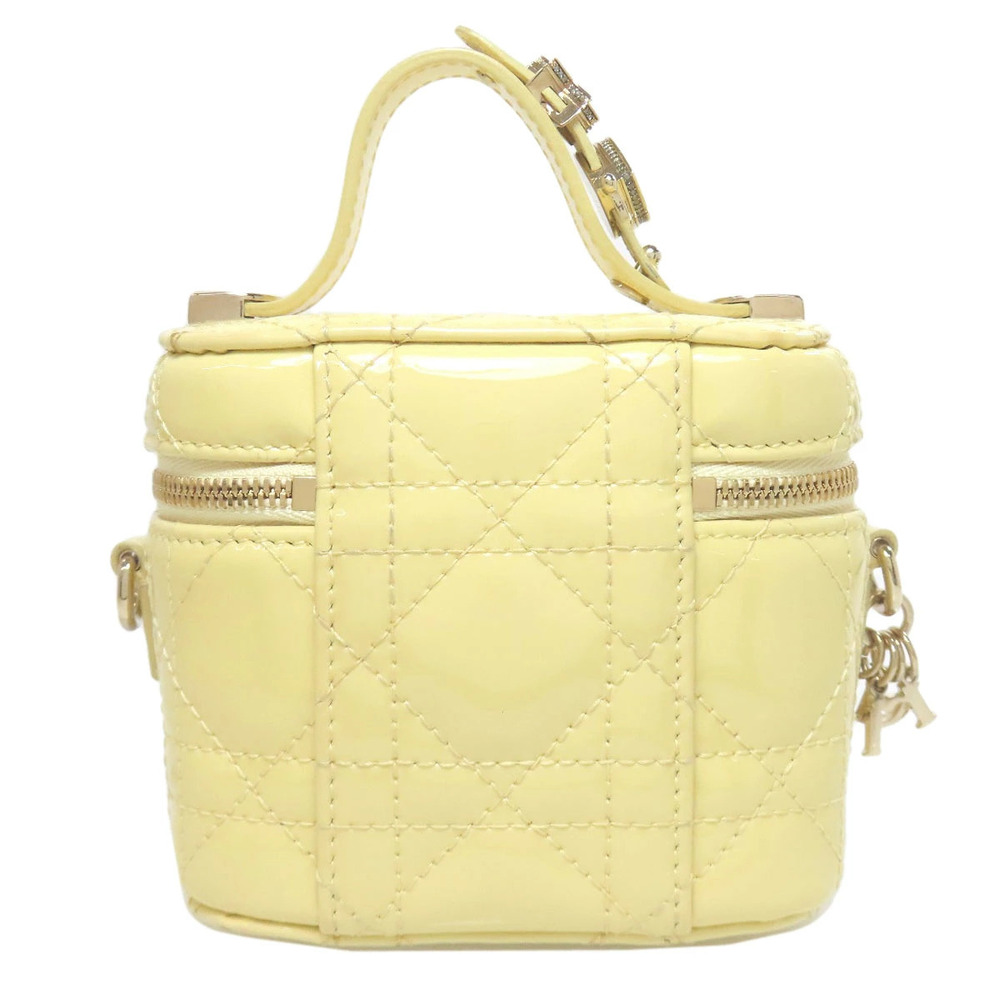 Dior  Enamel Vanity Bag Handbag Christian